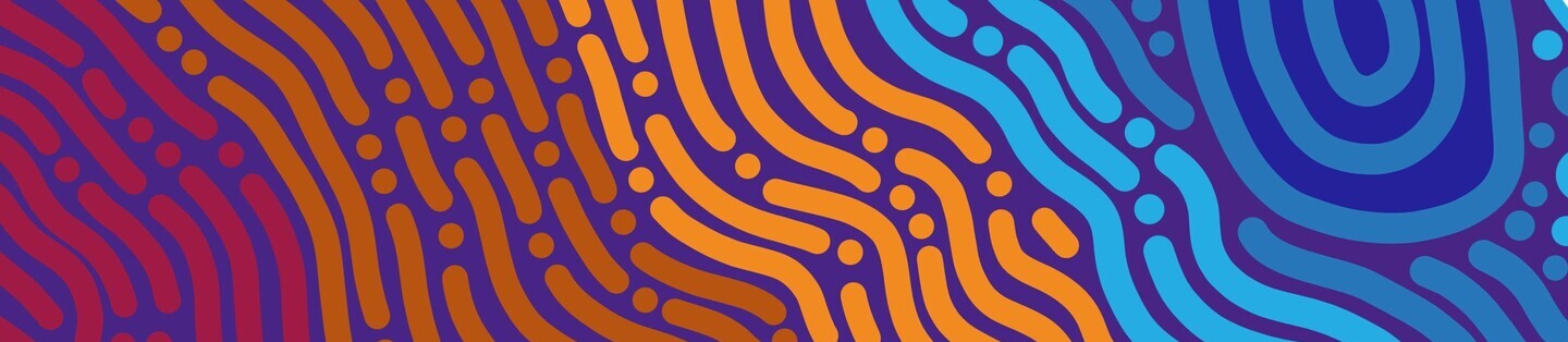 colourful dreamtime banner 