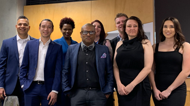 a professional team of business people 